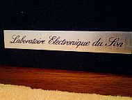 logo L.E.S. vintage