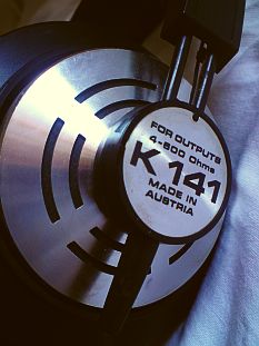 casque hifi professionnel AKG k141 vintage