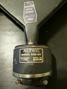 tweeter horn Altec