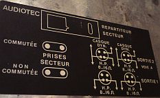 schéma technique connectiques