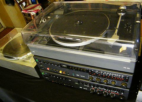 platine TD ps-350 vintage de collection