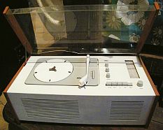 BRAUN sk61 Vintage capot ouvert