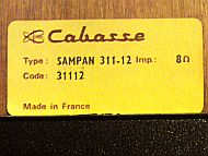 Cabasse Sampan 311 logo