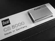 détail de la platine Dual CS5000