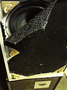 démontage du tissu de protection