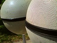 Enceintes acoustiques Grundig Audiorama 4000 hifi Vintage