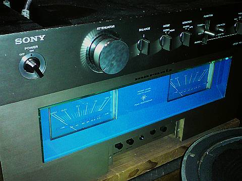 pré SONY ampli MARANTZ SM8