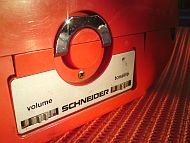 électrophone schneider se110 vintage portable