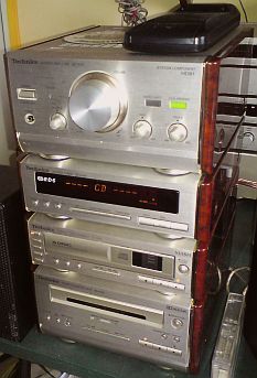 midi-chaîne hifi Technics hd81 de 98